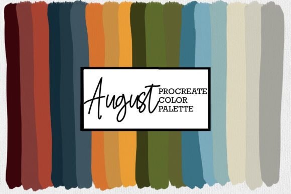 Camping Procreate Palette August: Integrating Nature-Inspired Colors into Your Digital Workflow