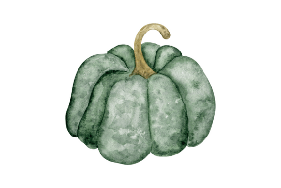 Enhancing Digital Creativity with Autumn Watercolor Pumpkins
