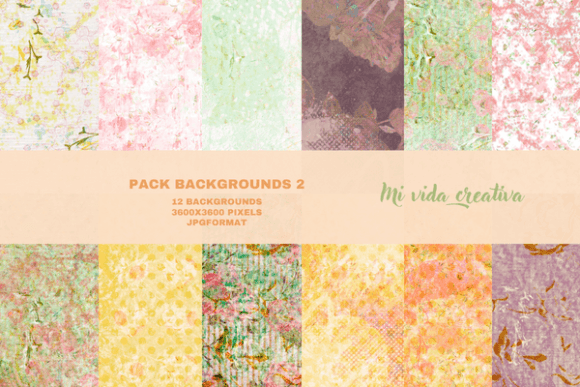 Pastel Colors: Elevating Digital Art with Textured Backgrounds