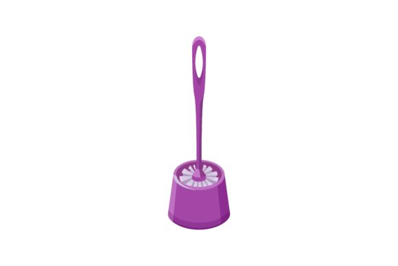 Toilet Brush Cleaning Supplies Flat Vec: A Practical Guide for Designers and Home Organizers