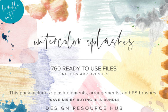 Watercolor Splash Pack: A Designer’s Essential